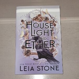 Leila Stone 'House of Light and Ether' Book - Purple Cover